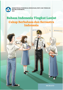 Book Cover: Bahasa Indonesia Tingkat Lanjut Cakap Berbahasa dan Bersastra Indonesia untuk SMA Kelas XI
