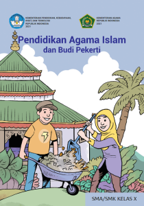 Book Cover: Pendidikan Agama Islam dan Budi Pekerti untuk SMA/SMK Kelas X