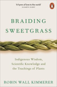Book Cover: Braiding Sweetgrass (Robin Wall Kimmerer)