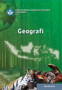 Book Cover: Geografi untuk SMA Kelas XI