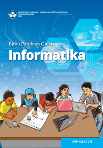 Book Cover: Buku Panduan Guru Informatika untuk SMP Kelas VIII