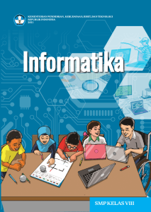 Book Cover: Informatika untuk SMP Kelas VIII