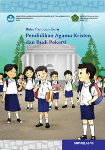 Book Cover: Buku Panduan Guru Pendidikan Agama Kristen dan Budi Pekerti untuk SMP Kelas VII