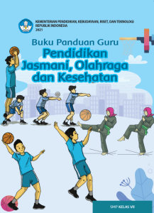 Book Cover: Buku Panduan Guru Pendidikan Jasmani, Olahraga, dan Kesehatan untuk SMP Kelas VII