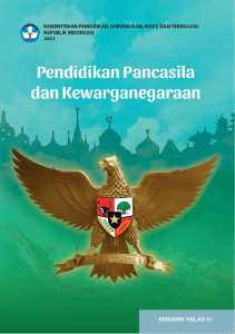 Book Cover: Pendidikan Pancasila dan Kewarganegaraan untuk SMA/SMK Kelas XI